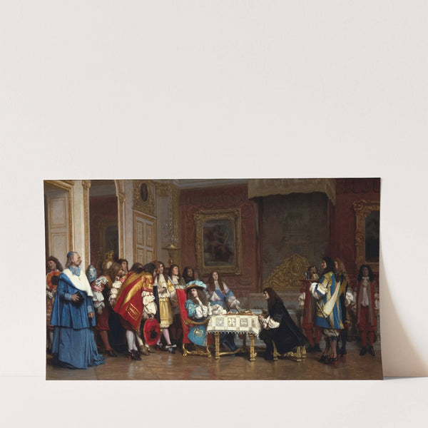 Louis XIV and Molière (1862) by Jean-Léon Gérôme