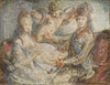 Louis XVI And Marie-Antoinette Crowned By Love (1775)