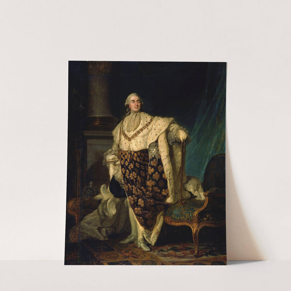 Louis XVI in Coronation Robes by Joseph Siffred Duplessis