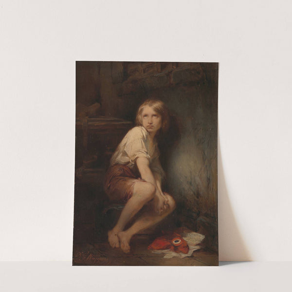 Louis XVII in the temple (1823 – 1860) by Gustaf Wappers