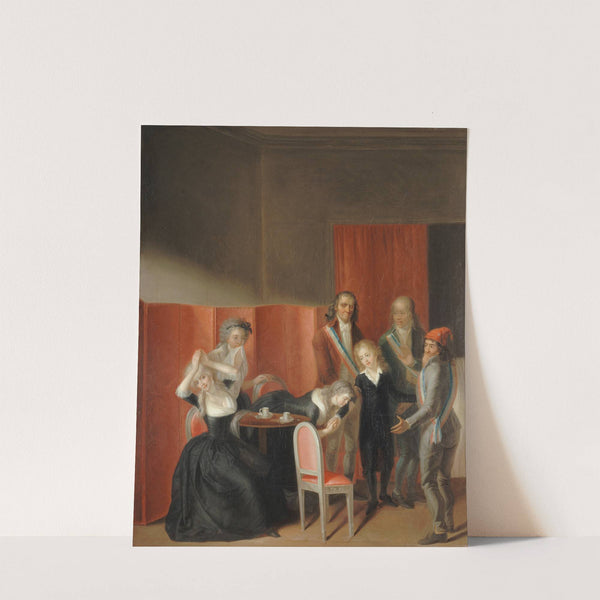 Louis XVII séparé de sa mère, le 3 juillet 1793 by Jean-Jacques Hauer
