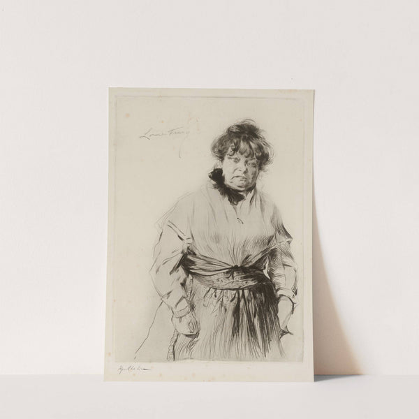 Louise France by Edgar Chahine