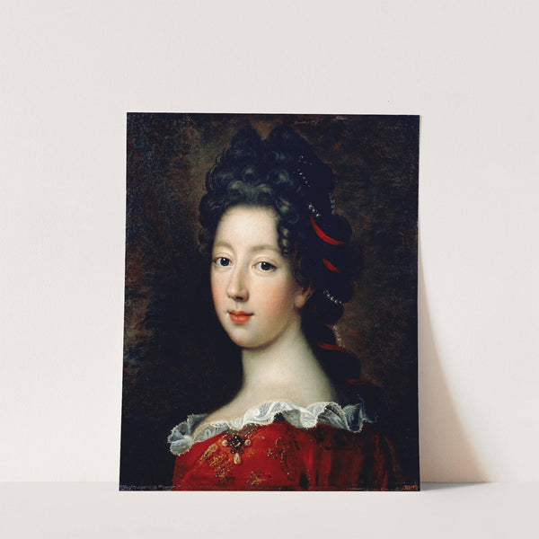 Louise Françoise de Bourbon, mademoiselle de Nantes by Jean-François de Troy