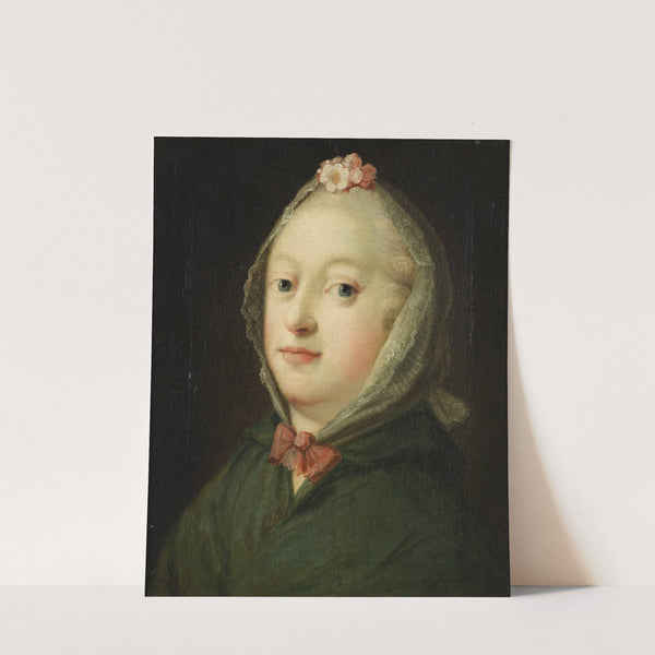 Louise, Queen of Denmark by Carl Gustaf Pilo