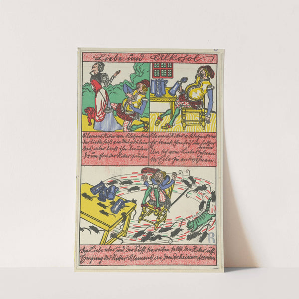 Love and Alcohol (Liebe und Alkohol) (1911) by Moriz Jung