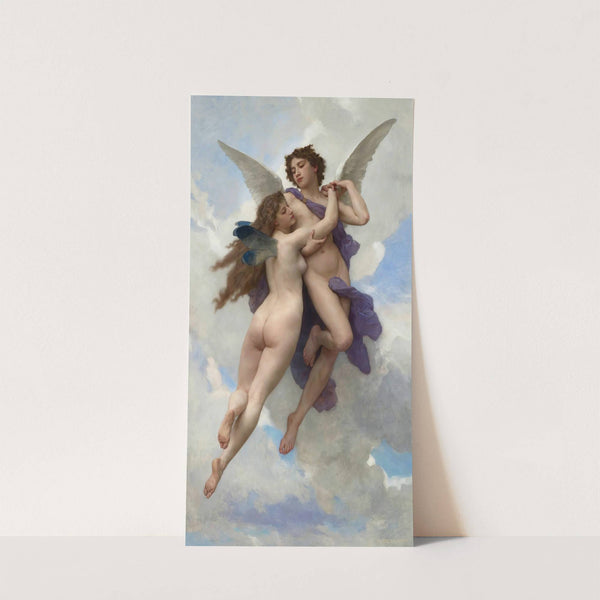 Love And Psyché (1899) by William Bouguereau