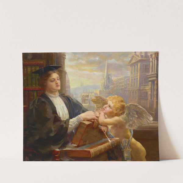 Love and the Bachelor Maid (1910) by Anna Lea Merritt