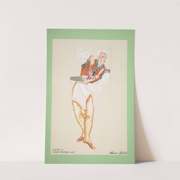 Love in Humble Life: Waiter (1934-1943) by Edward Gilbert