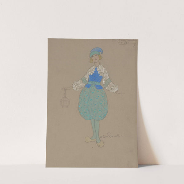 Love Lamp Number-Dutch by Helen Marguerite O'Kane