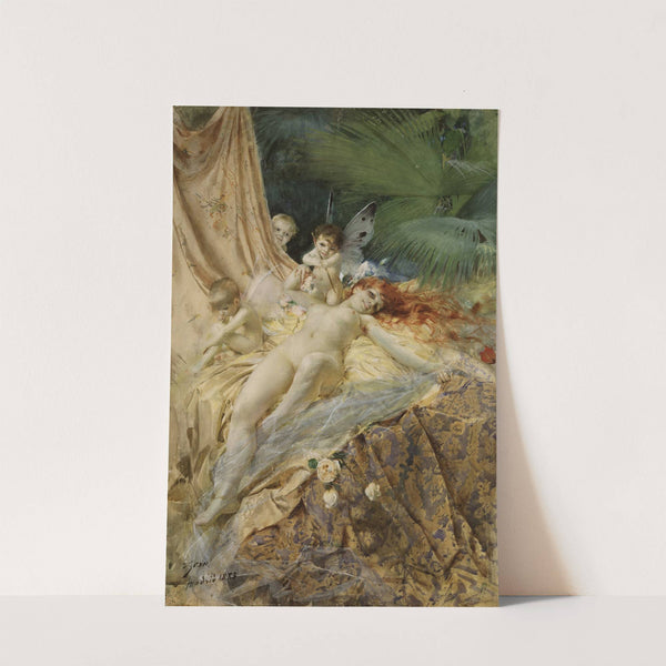 Love nymph (1883) by Anders Zorn