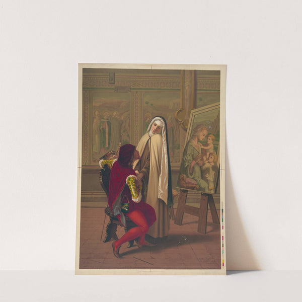 Love or duty (1873) by Gabriele Castagnola