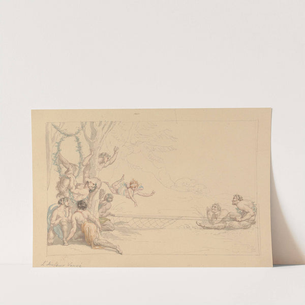 Love Vindicated (L'Amour Vinqe') by Edward Francis Burney