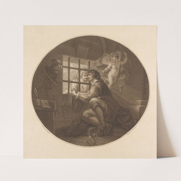 Lovelace in Prison by John Francis Rigaud