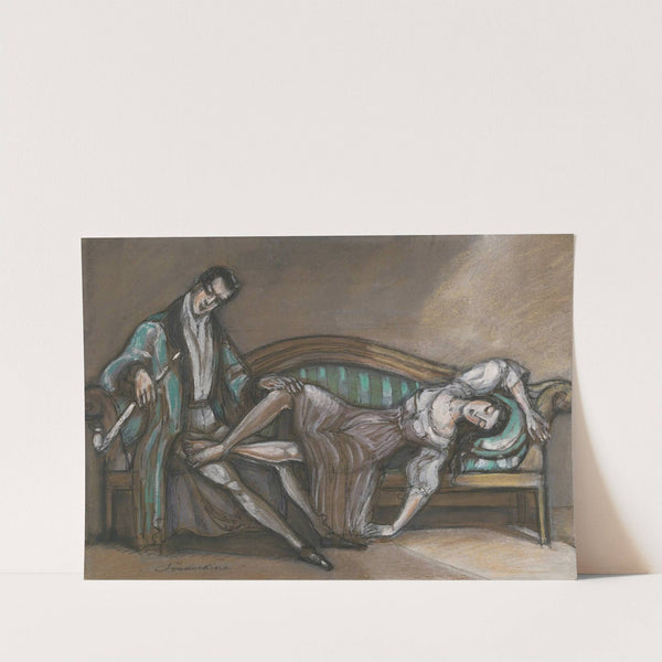 Lovers by Sergey Yurievich Sudeikin