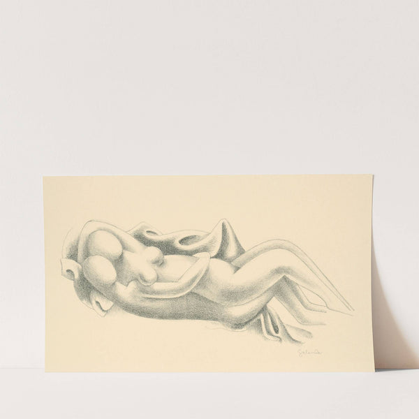 Lovers (1932–1933) by Mikuláš Galanda