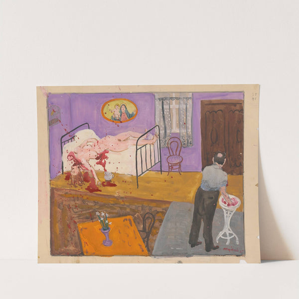 Lovers at Periphery (1935) by Cyprián Majerník