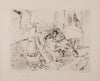 Lovers I, plate 4 from the portfolio ‘Faces’ (1916)