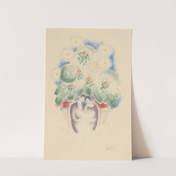 Lovers on a Bench by Mikuláš Galanda