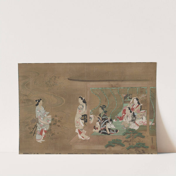 Lover's Visit by Tamura Suio