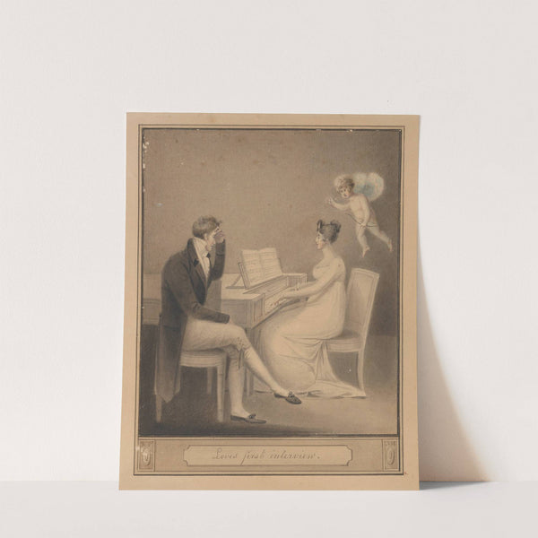 Loves first interview (1806) by Robert Fulton