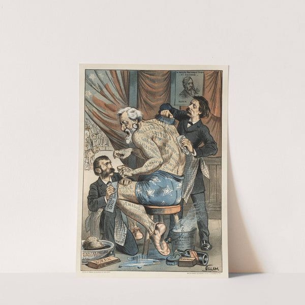 'Love's labor's lost' by Bernhard Gillam