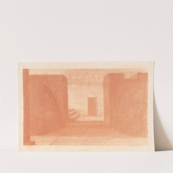 Low Buildings and Doorway by Herbert Crowley