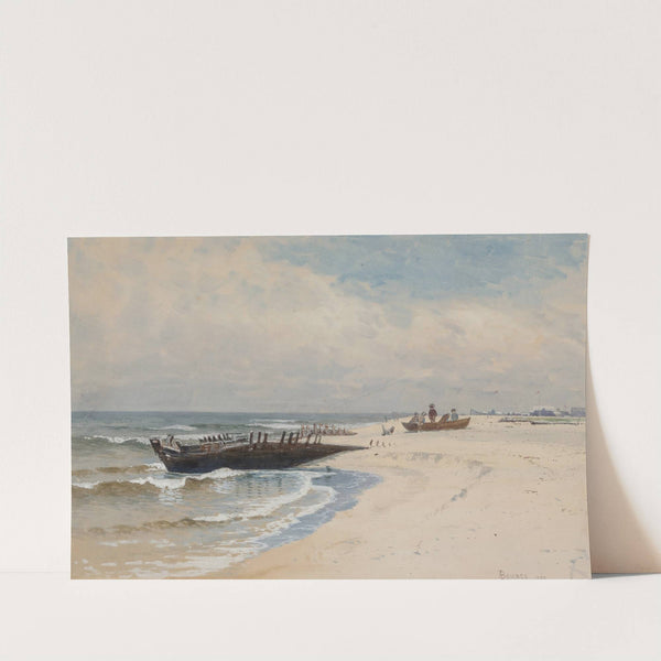 Low Tide (1880) by Alfred Thompson Bricher