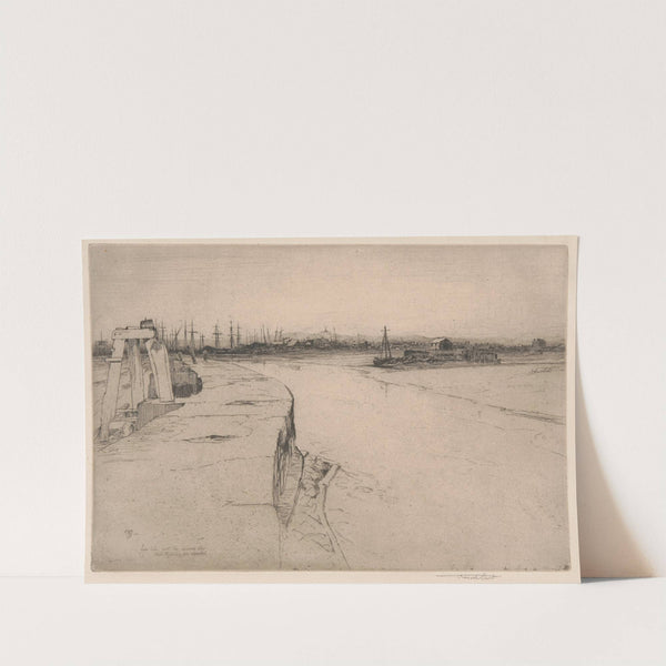 Low Tide and Evening Star by Sir Frank Short