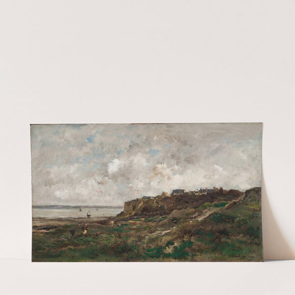 Low Tide at Villerville (1873) by Charles François Daubigny