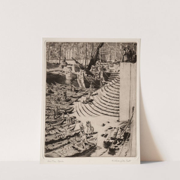 Low Tide, Oporto by Orville Houghton Peets