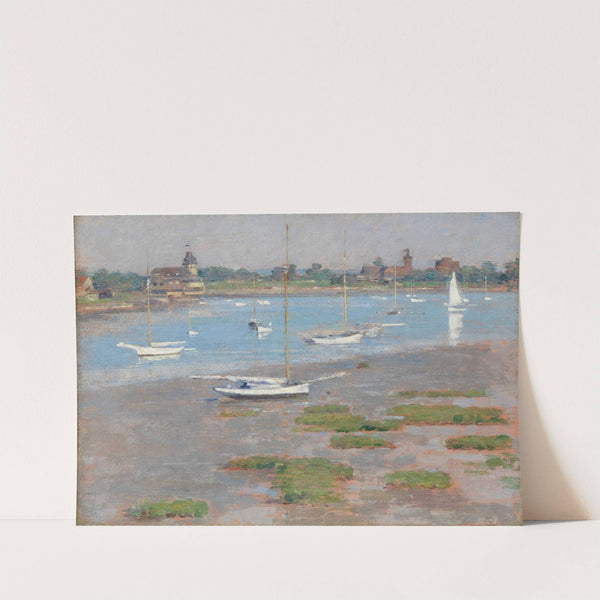 Low Tide, Riverside Yacht Club by Theodore Robinson