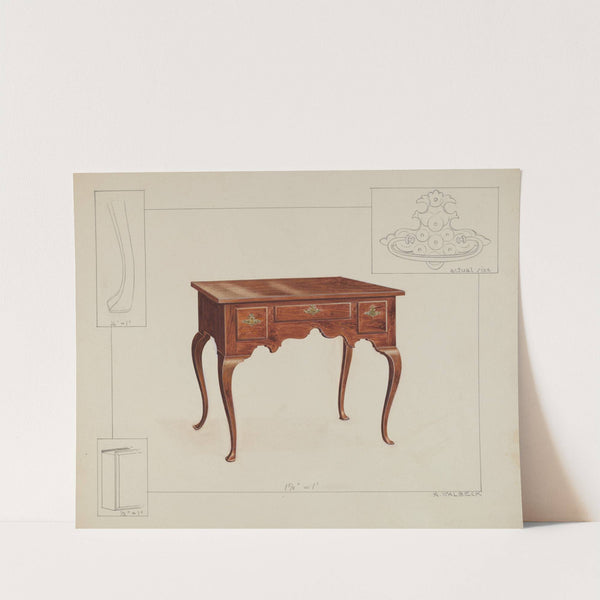 Lowboy by Alfred Walbeck