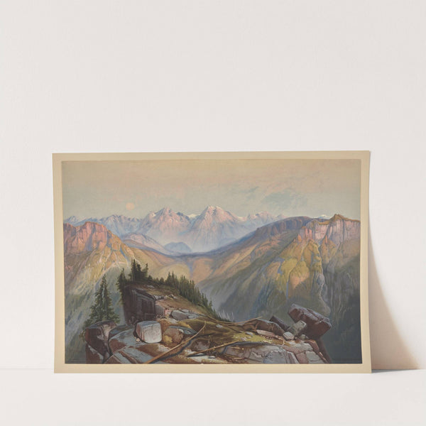 Lower Yellowstone Range (1874) by Thomas Moran