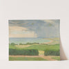 Lowland landscape with water (1907) by Johann Vincenz Cissarz