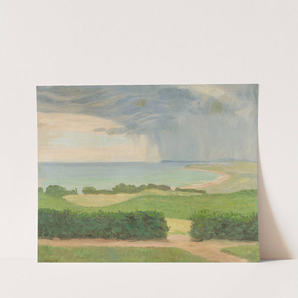 Lowland landscape with water (1907) by Johann Vincenz Cissarz