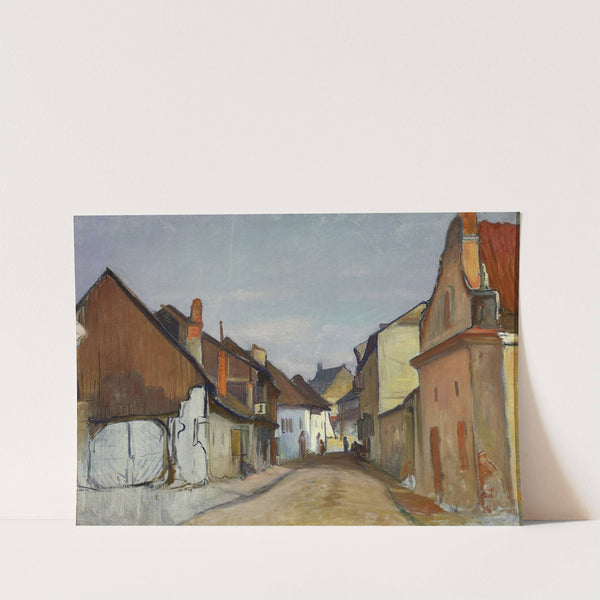 Lubelska Street in Kazimierz Dolny (from 1907 until 1909) by Władysław Ślewiński