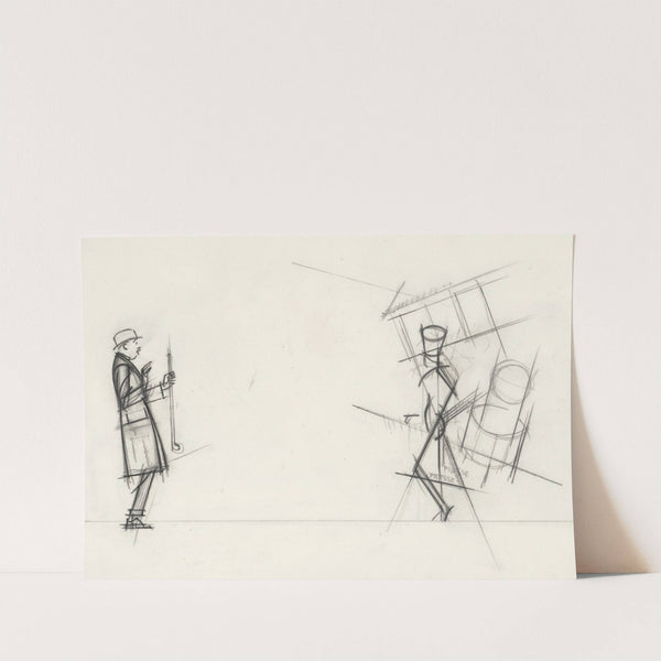 Luc surprised by a painting by Jean Metzinger (1920) by Bernard Boutet de Monvel