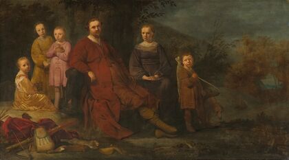 Lucas de Clercq (ca.1593-1652) and his family (1645-1655)