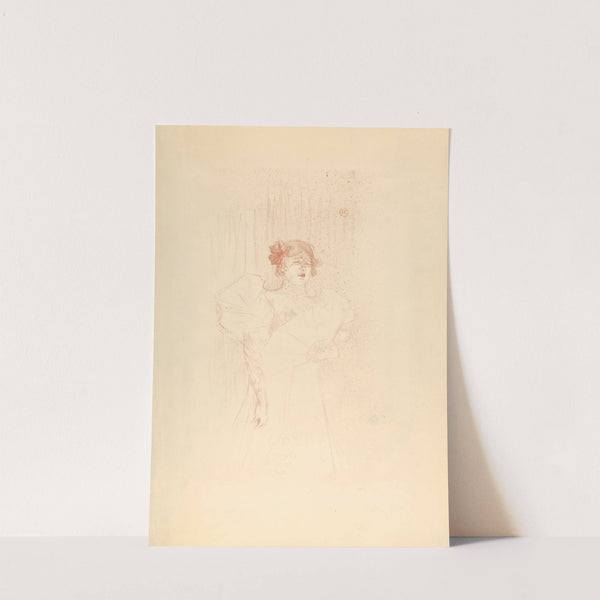 Luce Myrès (Front View) (1895) by Henri de Toulouse-Lautrec