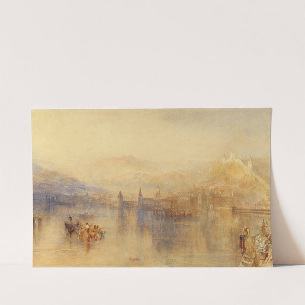 Lucerne from the Lake (1800-1851) by Joseph Mallord William Turner