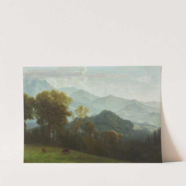 Lucerne, Switzerland by Albert Bierstadt