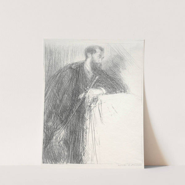 Lucien Pissarro (1895) by Charles Haslewood Shannon
