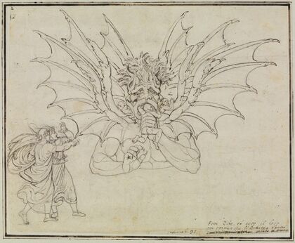 Lucifer (Dante Inferno, Canto 34, V 37)