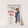 Lucille Ball lin Wildcat (1960) by Artcraft Lithograph