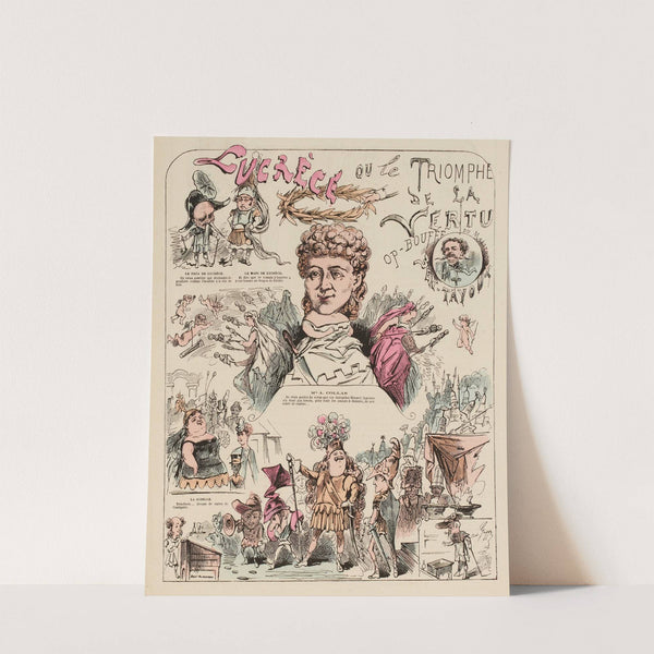 Lucrèce ou le triomphe de la Vertu, Op-bouffe du maestro Ben-Tayoux by Charles Tronsens (Carlo Gripp)