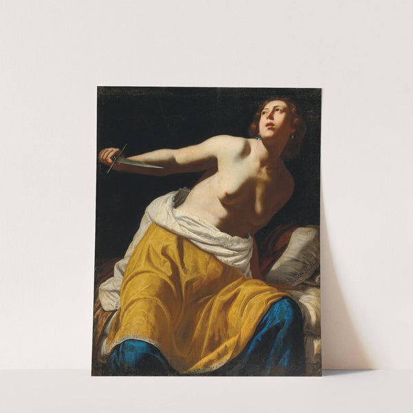Lucretia by Artemisia Gentileschi