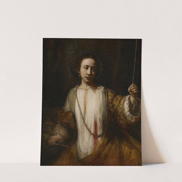 Lucretia by Rembrandt van Rijn