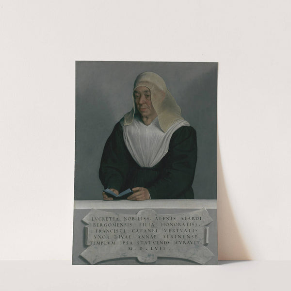 Lucrezia Agliardi Vertova (1490–1558) by Giovanni Battista Moroni