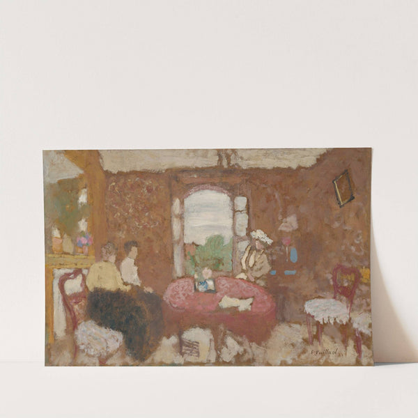 Lucy Hessel en visite à Cricquebœuf (1901) by Édouard Vuillard