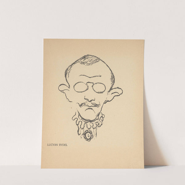 Lucyan Rydel (1904) by Kazimierz Sichulski